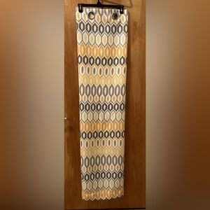 Geometric Patterned Curtain Panel